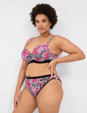 Lane Bryant Boost Women Balconette Bra Pink | IKV3167OX