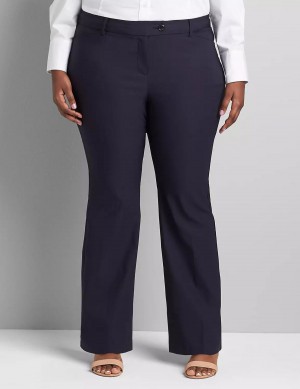 Lane Bryant Boot 4-Season Women Pants Blue | PHM34PZ