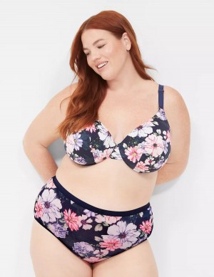 Lane Bryant Invisible Backsmoother Lightly Lined Full Coverage Women Bralettes Blue | RFA434IG