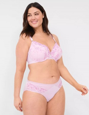 Lane Bryant Modern Romance Women Hipster Panty Purple | DZV2043CO