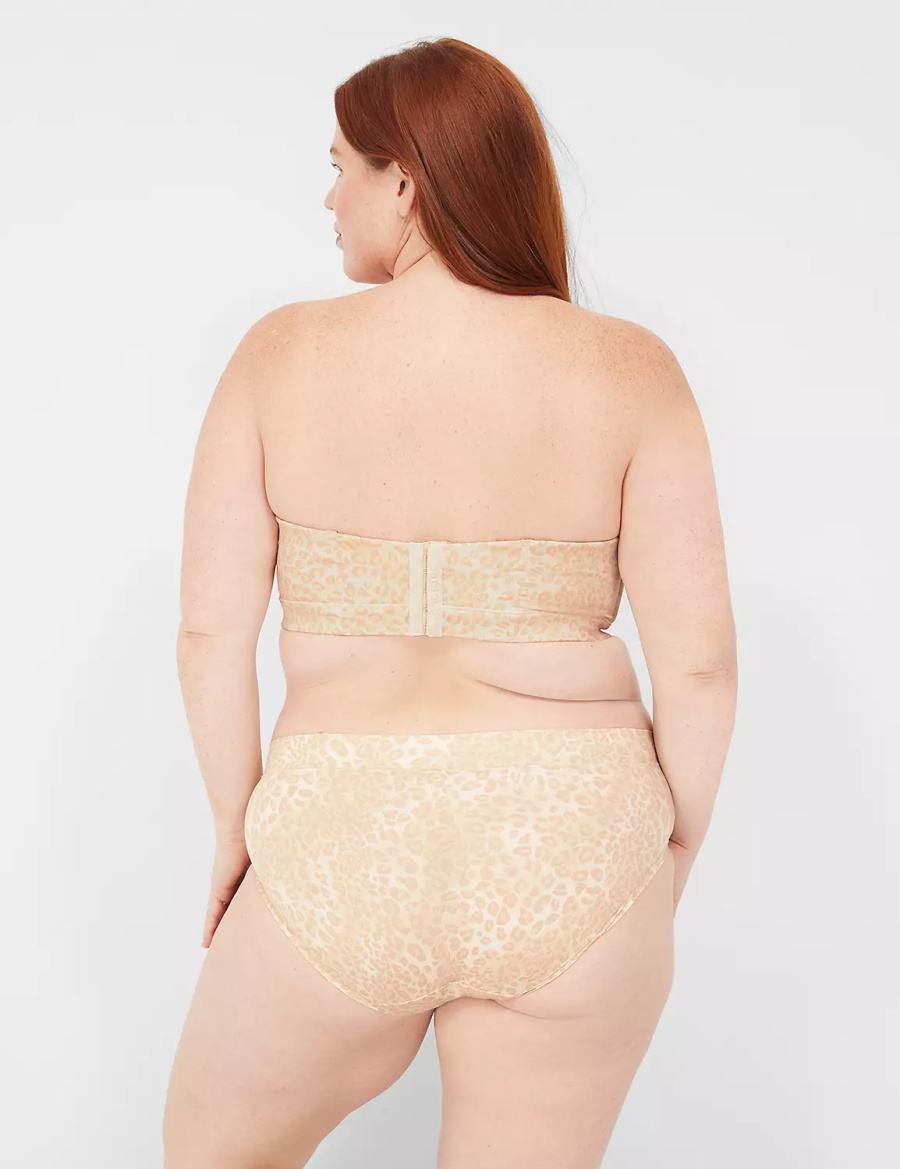 Lane Bryant Comfort Bliss Women Hipster Panty Brown | RDY2853XG